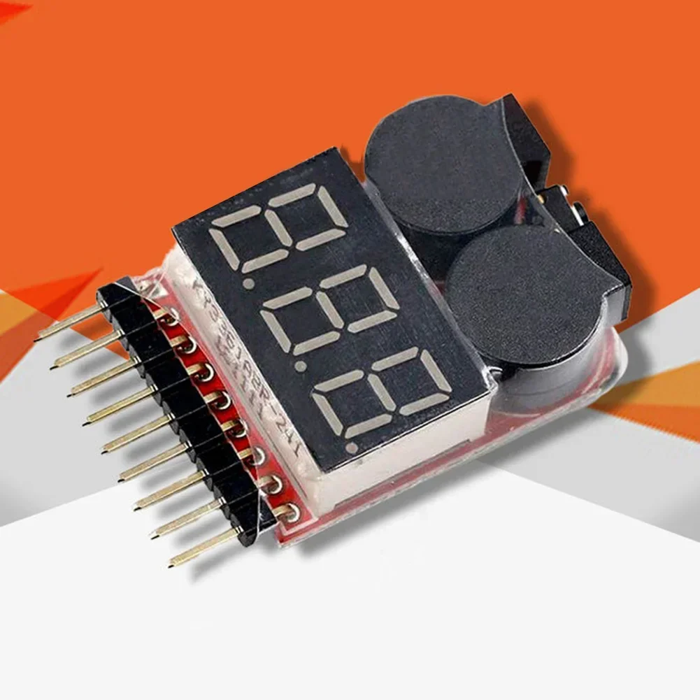 Тестер аккумулятора Launch 1 8S Lipo/Li ion/Fe измеритель низкого напряжения с зуммером