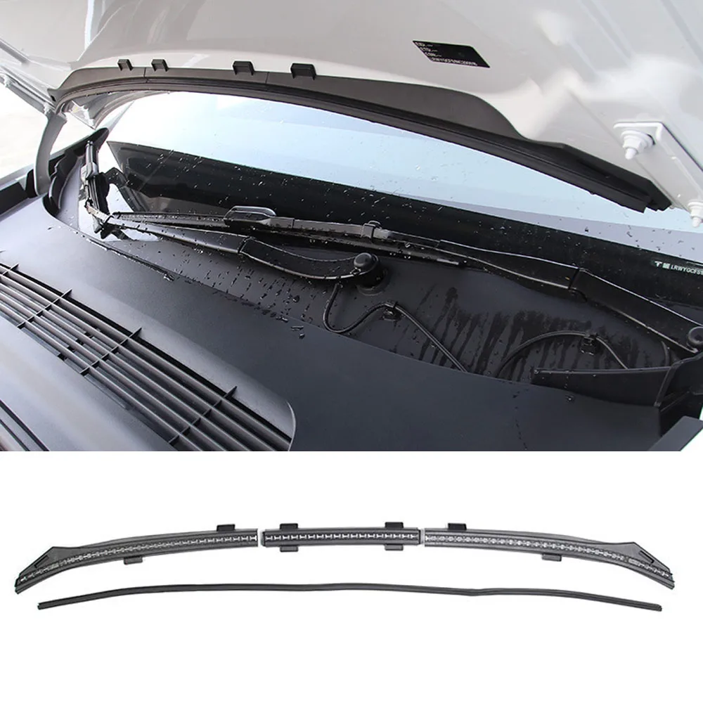 

Передняя крышка шасси Frunk, водная полоса, защитная крышка воздухозаборника, погодозащитная полоса для крышек двигателя, уплотнители, отделка для Tesla Model 3