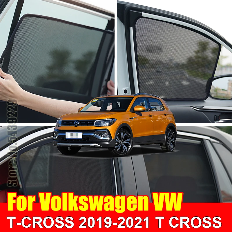 

Магнитный автомобильный солнцезащитный козырек для Volkswagen VW T-CROSS 2019-2021 T