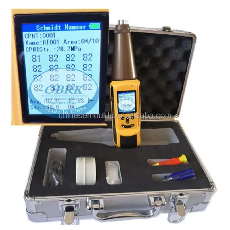 

OBRK Digital Concrete Test Rebound Hammer Price Ht-225d Sclerometer with Microprinter