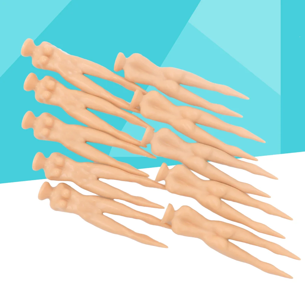 

20pcs 76MM Tees Plastic Ball Nails Lady Shape Sports Tees Training Equipment Supplies Accessories