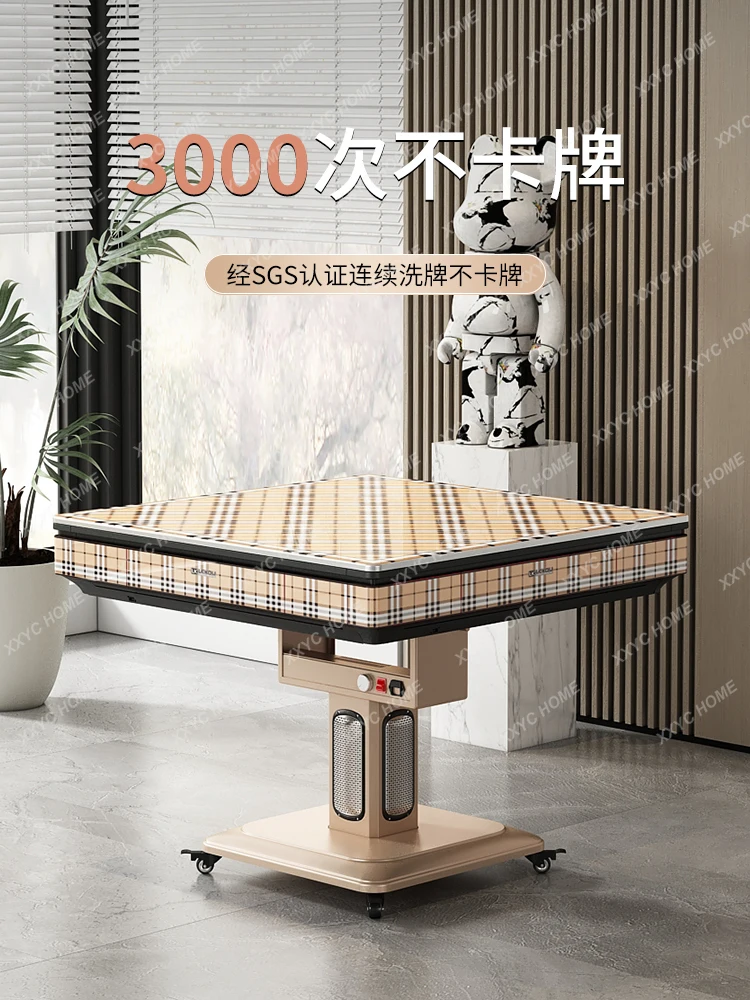 Zhonghu четырехпортовый маджонг автоматический бытовой бесшумный стол Маджонга