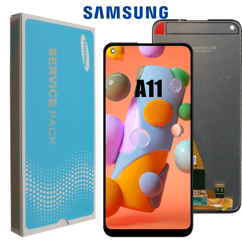 

6,4 ''оригинальный A115 ЖК-дисплей для Samsung Galaxy A11 ЖК-дисплей сенсорный экран в сборе для Samsung A115F A115F/DS ЖК-дисплей + пакет услуг