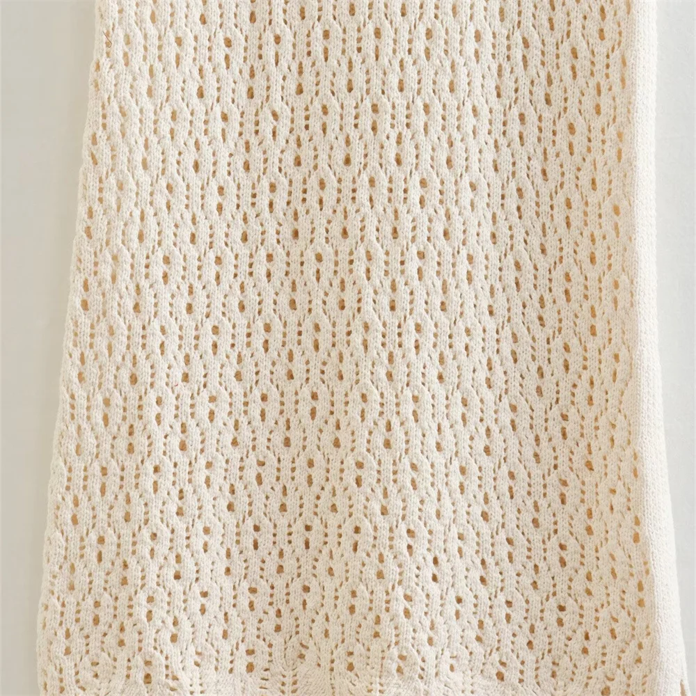 Женское Трикотажное Платье Zarb Элегантное Трапециевидной Формы Без Бретелек До