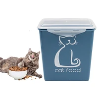 airtight dog cat food storage container large capacity bucket pet treat sealed barrel household grain moisture proof fresh box