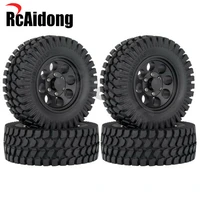 rcaidong 1 55%e2%80%9d metal tires wheels rims for axial ax90069 lc70 d90 rc crawler car tyre upgrades