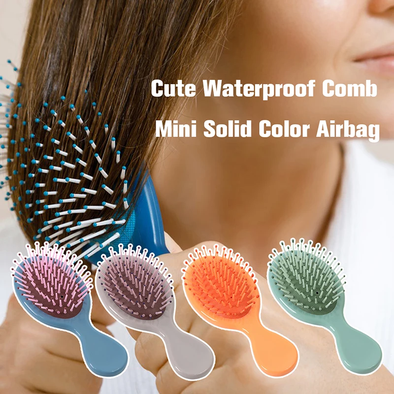 

Massage Comb Hair Brush Hair Comb Mini Head Massager DIY Hairbrush Accessories Wet And Dry Portable Waterproof Hair Brush Comb