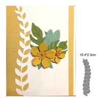 flower leaf vine series frame diy craft metal cutting dies scrapbook embossed paper card album craft template stencil