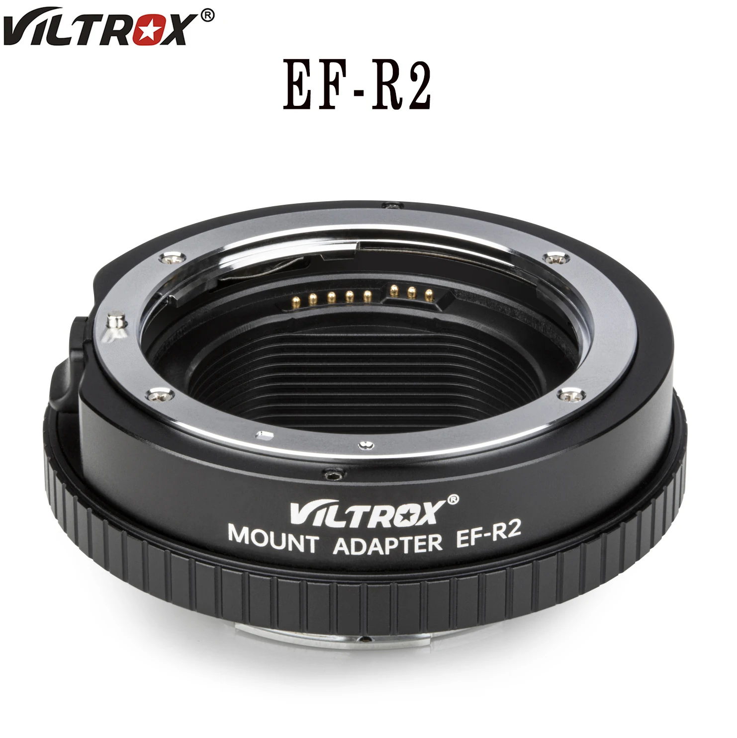 Viltrox EF-R2 EF-EOS R Lens Adapter with Customized Control Ring Auto Focus Full Frame for Canon EF Lens to Canon R Mount R3 R5