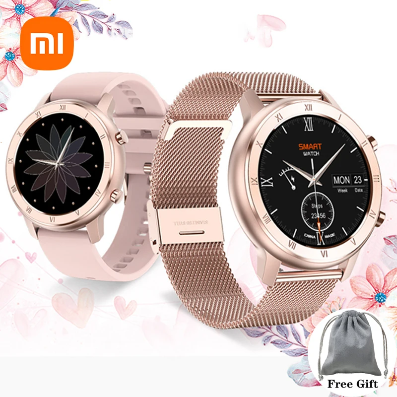 

Смарт-часы Xiaomi Mijia для мужчин и женщин, водонепроницаемые спортивные умные часы с измерением пульса и сна, с поддержкой Bluetooth, для Android и IOS