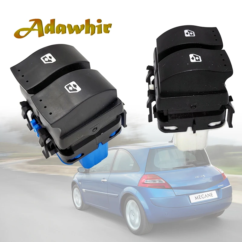 

Новый Противоскользящий переключатель стеклоподъемника с одной кнопкой для Renault Megane II 2002-2014 Laguna II 2001-2007 8200315040 8200107772