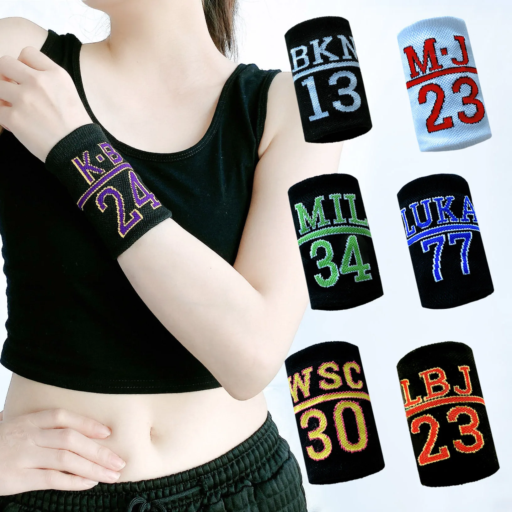 

Профессиональные браслеты для фитнеса, ремешок для рук, пот, поддержка запястья, бандаж для тенниса, бадминтона, баскетбола Guard -40