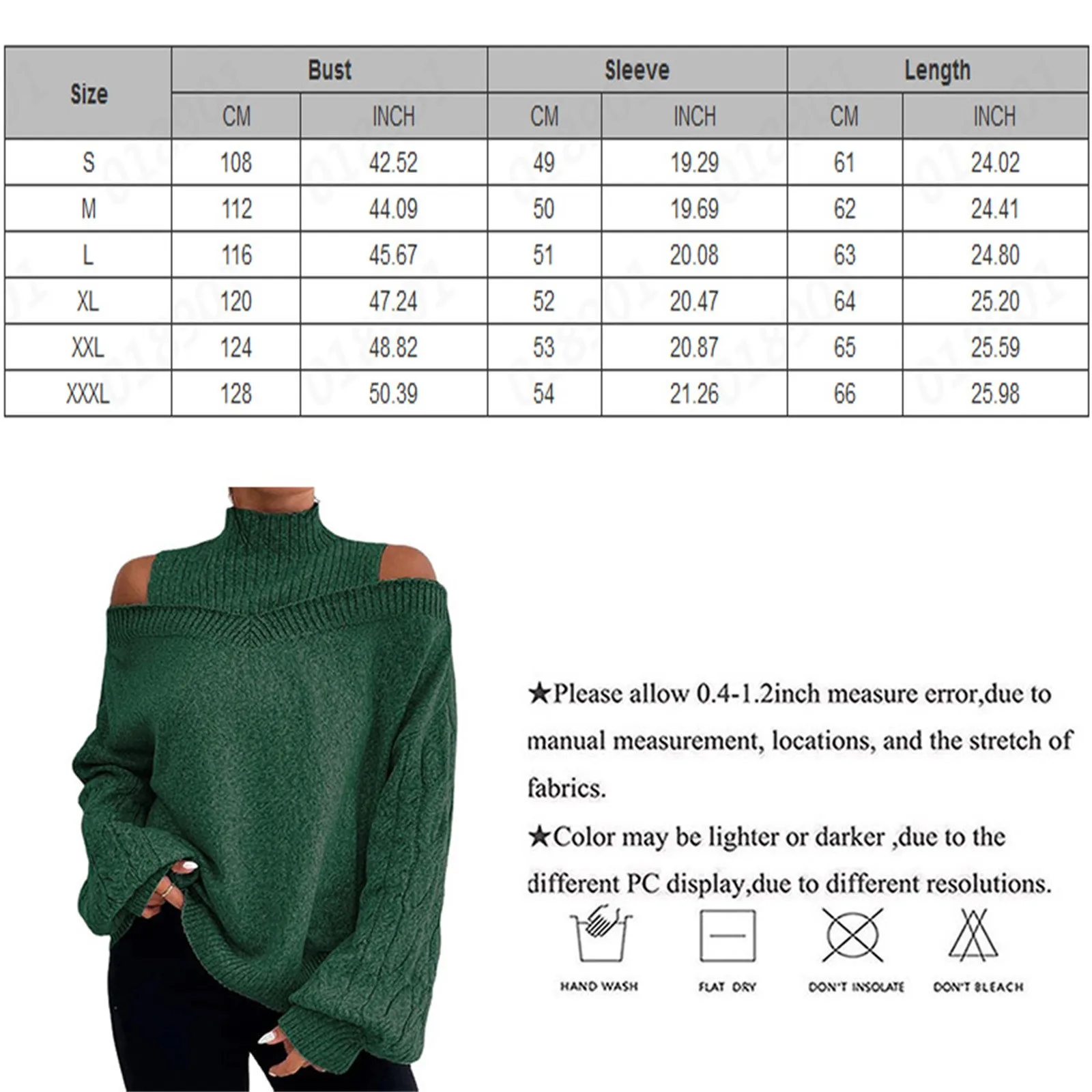 Женская осенне-зимняя модная водолазка с открытыми плечами теплый однотонный