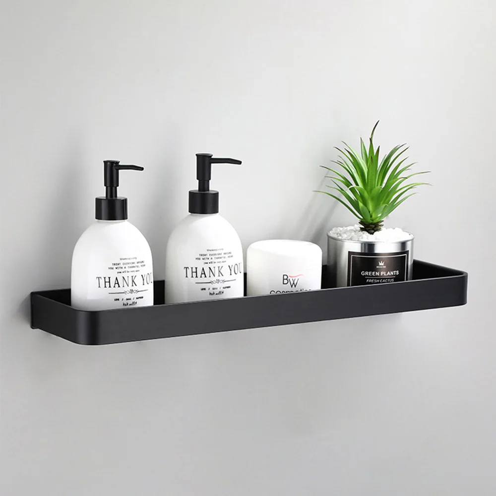 Настенная Полка Для Ванной Комнаты Алюминиевая Угловая Хранения Бутылок С