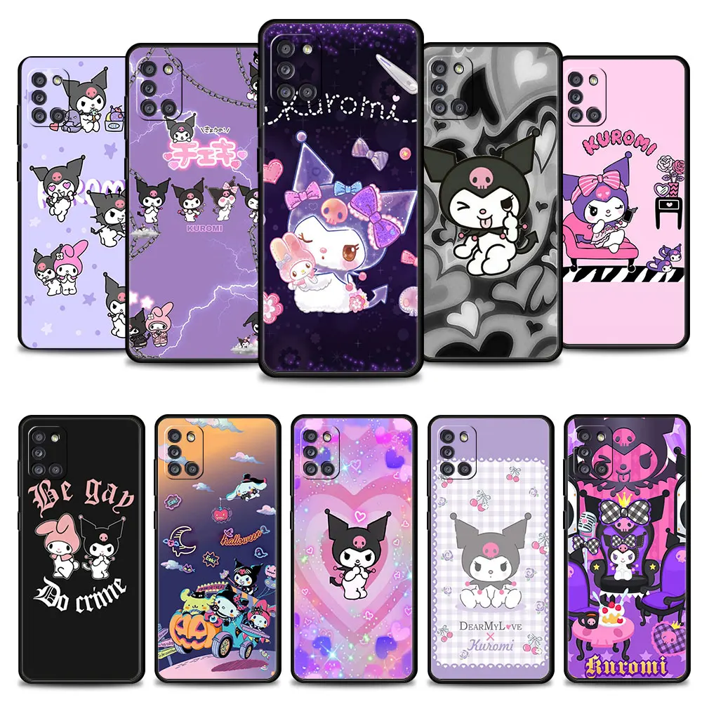 

Phone Case for Samsung Galaxy A52 A12 A32 A51 A21s A71 A13 A53 A22 A31 A72 A03 4G 5G Cover Hello Kitty Kuromi My Melody