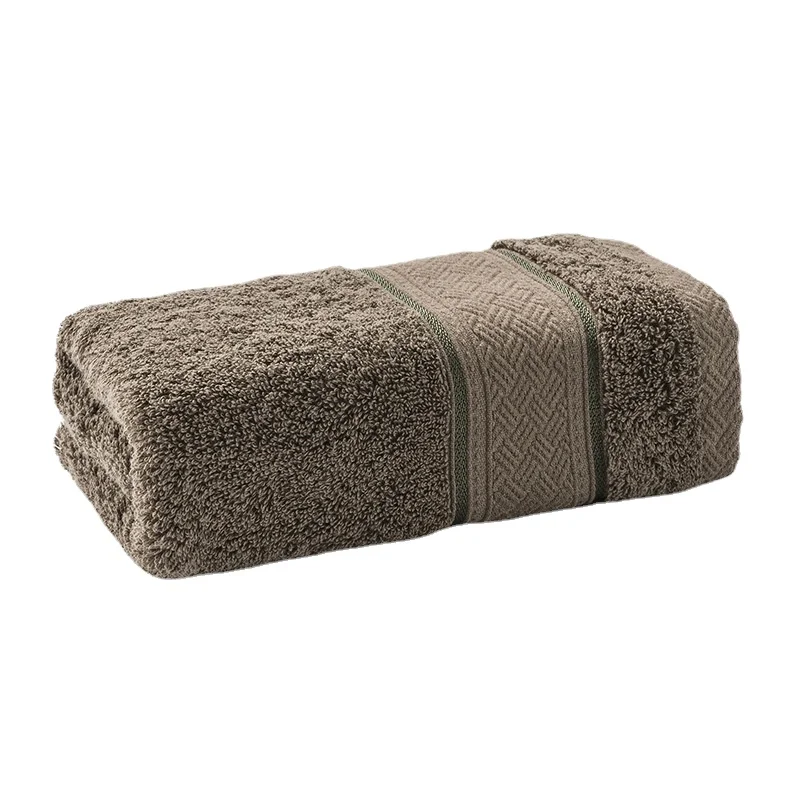 

Dark Brown Towel Set for Family Children Face Towel Plain Towel Large Cotton Boy Towel Blue Color Towel Plain Towel 1-Piece