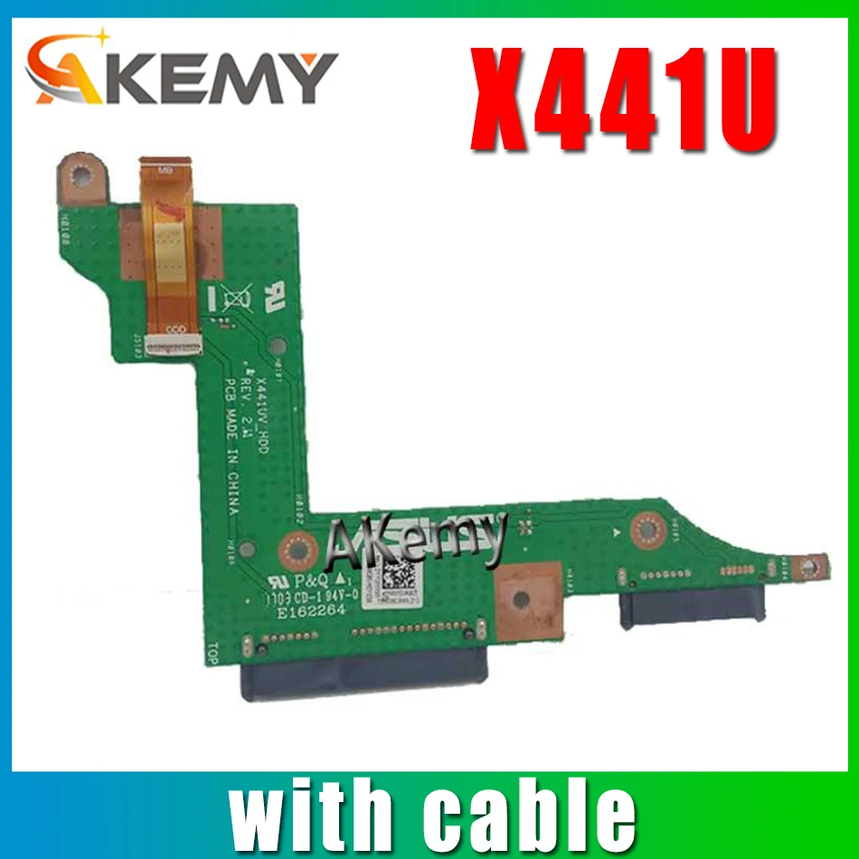 

Original for ASUS X441U X441UV X44UVK HDD BOARD Disk Drive X441UV board _HDD Rev2.1 tested good Connectors with cable