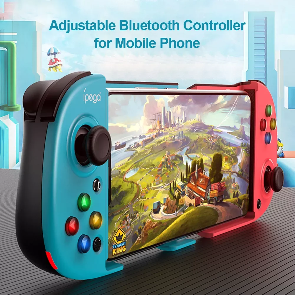 

Portable Bluetooth-compatible Phone Gamepad Extendable Mobile Controller Remote Controller Game Accessories Console Gamepads