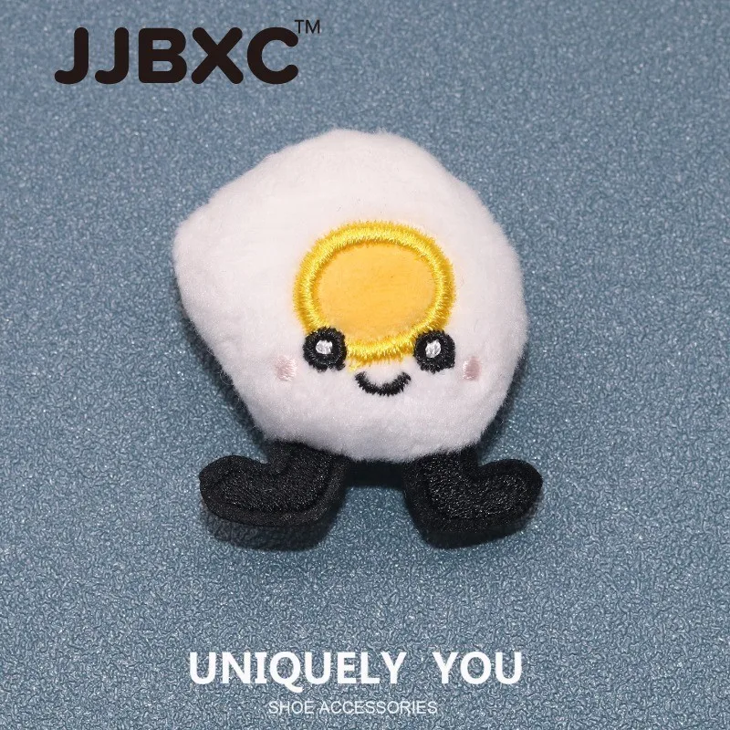 Фото JJBXC CHARM пряжка для обуви крест аксессуары для обуви мультфильм плюшевый тост для гурманов авокадо DIY модная обувь аксессуары №5
