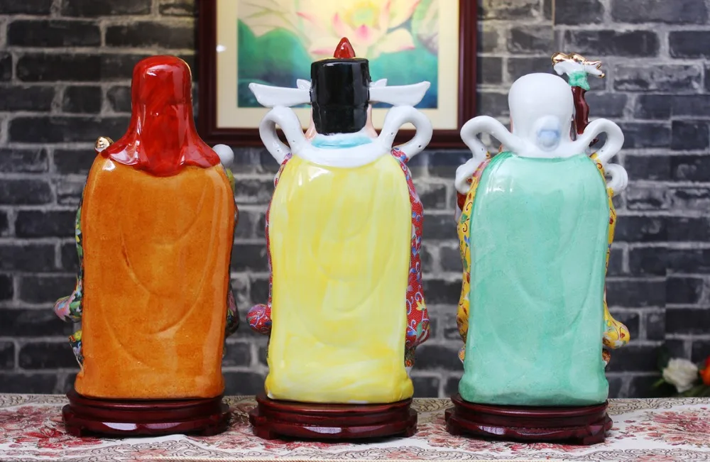 ТОП ХОРОШО- ДОМАШНИЙ вестибюль Пропичная удача прощающий бизнес FU LU SHOU Бог FENG SHUI