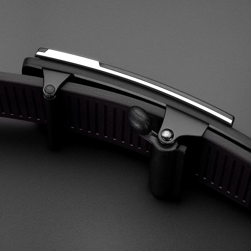 Мужской Модный Деловой Кожаный Джинсовый Ремень С Автоматической Пряжкой