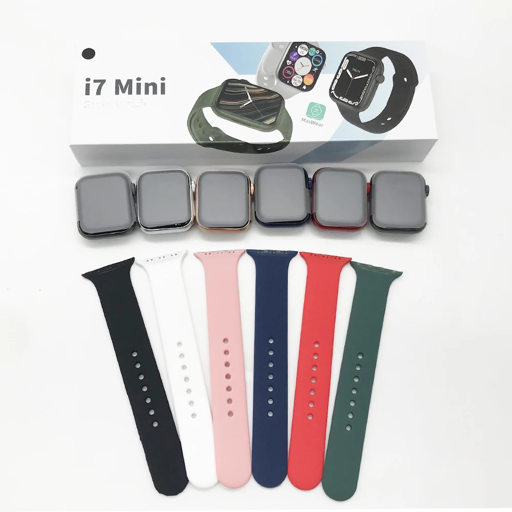

Новое поступление 2022, Смарт-часы Reloj Inteligente Iwo 7, Смарт-часы I7 Mini 38 40 мм для женщин