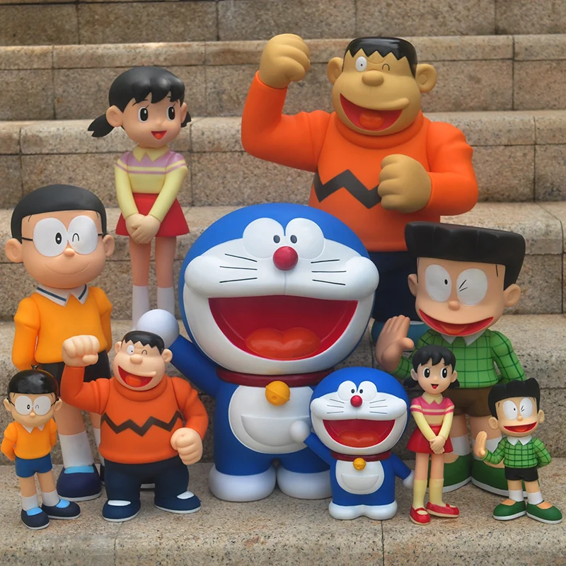 

Фигурки персонажей аниме Doraemon Kawaii, 5 шт.