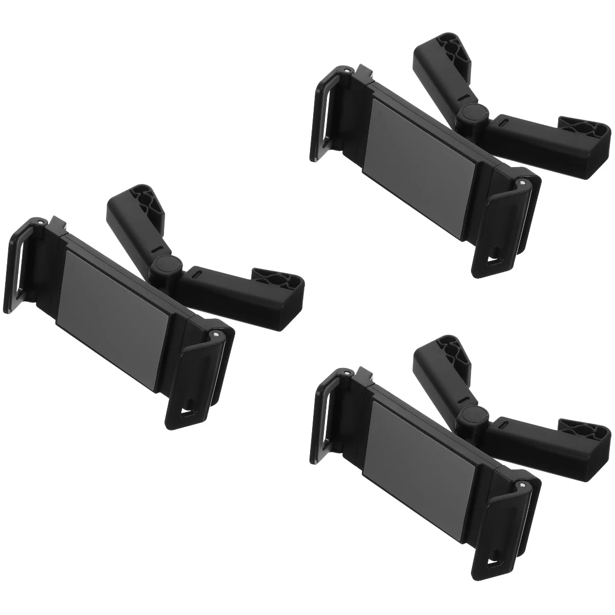 

3pcs Car Headrest Phone Holder Adjustable Tablet Mount Holder Backseat Tablet Bracket