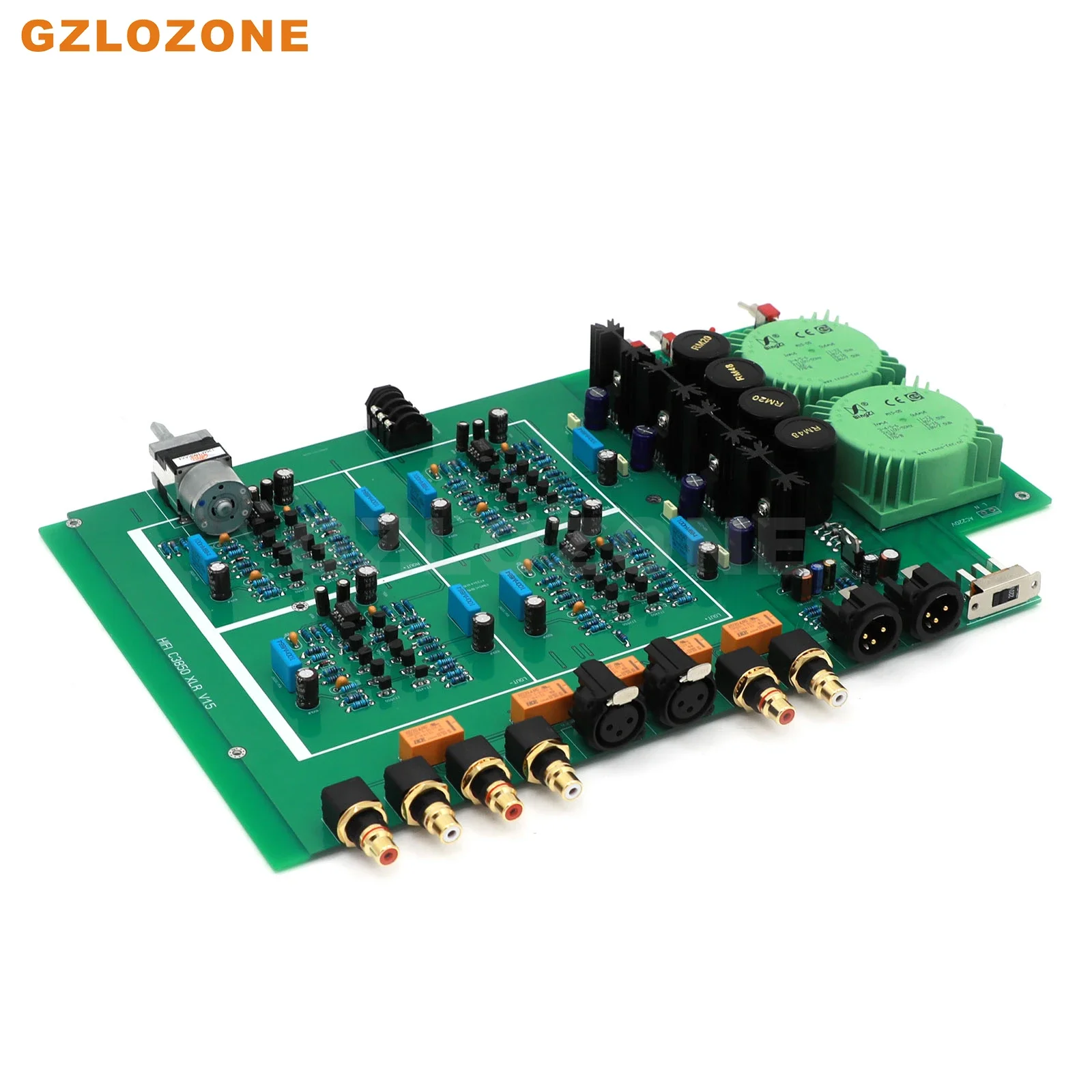 HI-END C3850 Полностью балансный предусилитель класса A с опорным трансформатором