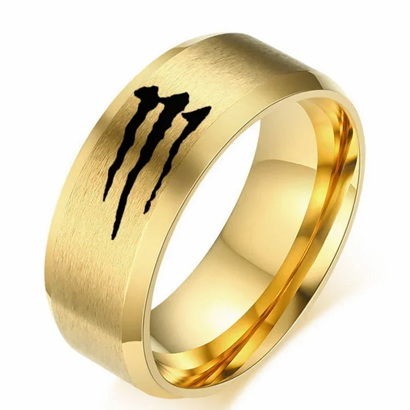 Rvs Wereld Van Warcraft Cartoon Ring Voor Man Vrouwen Monster Eenvoudige Mode Populaire Pop Open Resizable Accessoires
