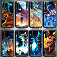 pokemon charizard phone case for huawei p20 p30 p40 lite e pro mate 40 30 20 pro p smart 2020