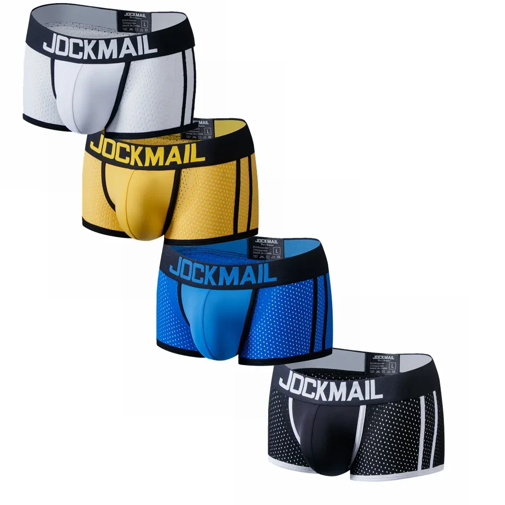 Трусы-боксеры JOCKMAIL мужские Воздухопроницаемые быстросохнущие Трусы из вискозы 4