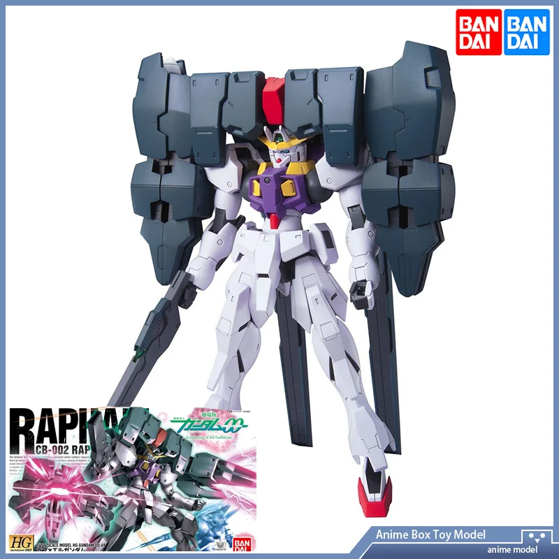 [В наличии] набор моделей Bandai Gundam аниме HG 00 1/144 CB-002 Рафаэль Гандам, фигурки, коллекционные театральные версии, игрушки, подарки