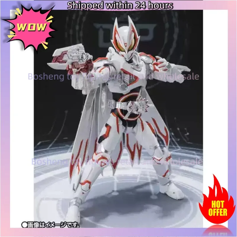 Фото Фигурка Bandai SHF Kamen Knight Extreme Fox IX MK9 White Fox, подвижная кукла №3