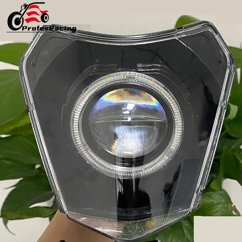 

Фары мотоциклетные KTM круглые светодиодсветодиодный фитиль Новинка фары для мотокросса обтекатель Supermoto для KTM EXC SXF MX Байк-внедорожник энду...