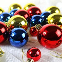 24pcs fashion lightweight retro new year ornament hanging ball home decor festival balls pendants festival balls pendants