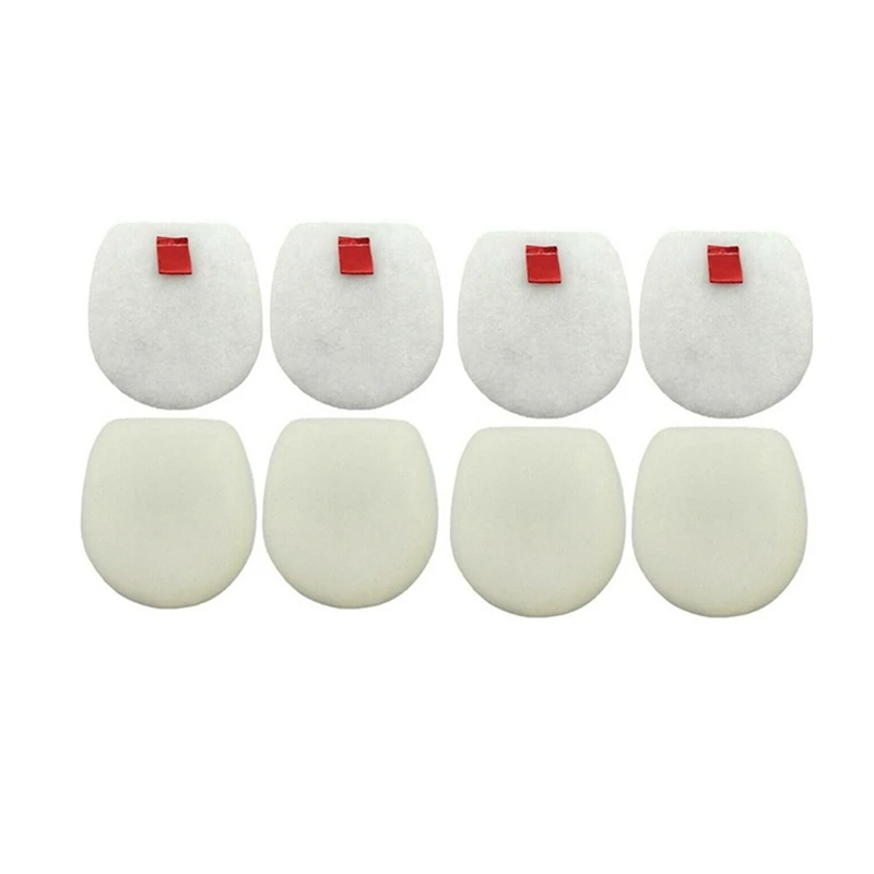 

4 Set Upright Vacuum Replacement Filter Set For Shark Powered IC300 IZ251UK IZ201UK,Vacuum Replacement Filter (White)