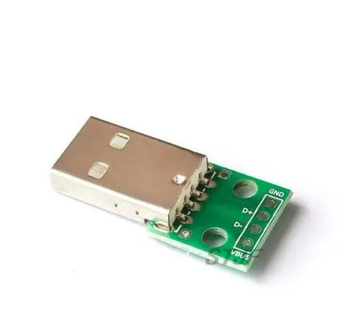 Micro Mini USB A Мужской 2.0 3.0 Женский B Разъем Интерфейс для 2 54 мм DIP PCB Конвертер Адаптер
