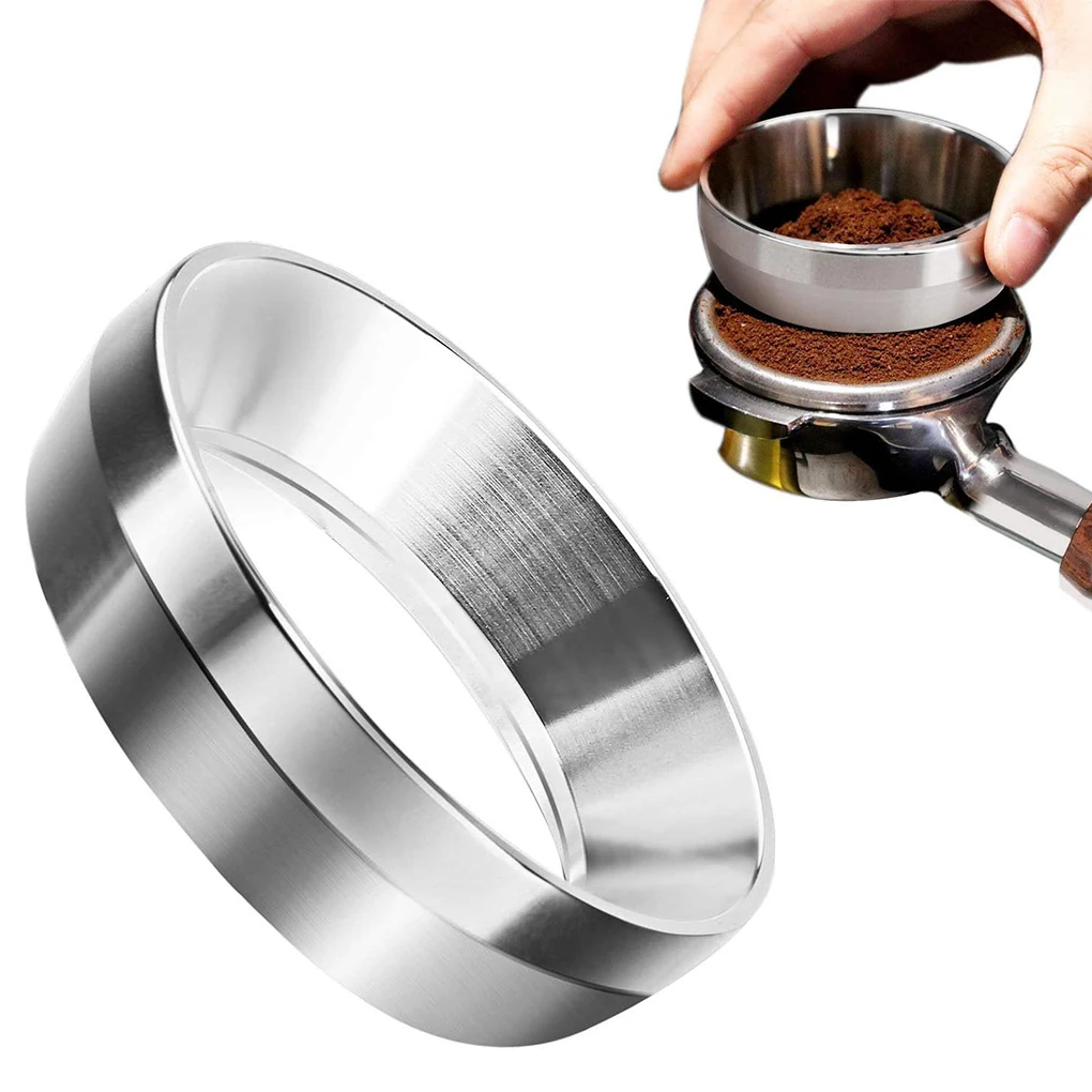 

54 мм/58 мм интеллектуальное Дозирующее кольцо из нержавеющей стали Пивоваренная чаша кофейный порошок для бариста Воронка Breville Portafilter