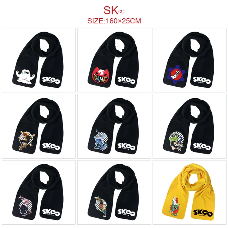 

Шарф SK8 «бесконечность», женский модный шарф в стиле аниме, Reki Miya, милый Повседневный Шарф в стиле унисекс с героями мультфильмов, милый воро...