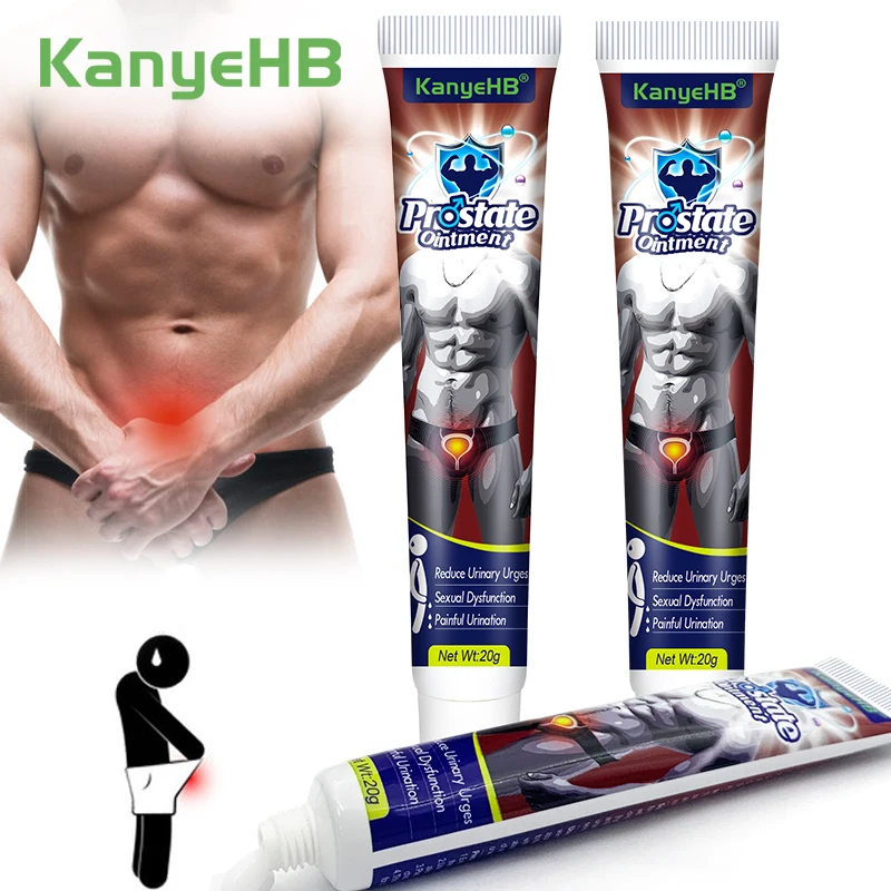 

3Pcs Prostate Cream Prostatitis Urethritis Recovery Ointment Man Urological Kidney Care Herbal Extract Prostatic Ointment A960
