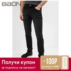 Чёрные мужские джинсы Baon B800503