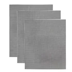 Многоразовый антипригарный коврик для барбекю, 3 шт., сетчатый коврик для барбекю, для коптильни, гриля, духовки, аксессуары для гриля