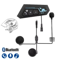 bluetooth 5 0 headset for helmet motorcycle headphones handsfree moto motor bike motorbike wireless intercom earphone