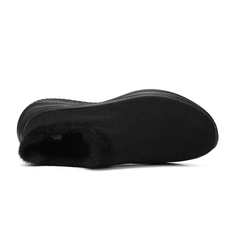 New Winter Sneakers Walking Plush Womens Running Shoes Lightweight Women's Shoes with Platform Fashionable Sneakers Couple 35-45