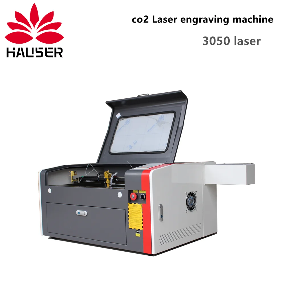 Co2 cnc лазерная 3050 гравировальная машина 300*500 мм DSP Лазерная резка для