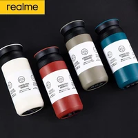 realme 350480ml thermos coffee mug stainless steel tumbler vacuum flask water bottle for man office outdoor travel tea mug