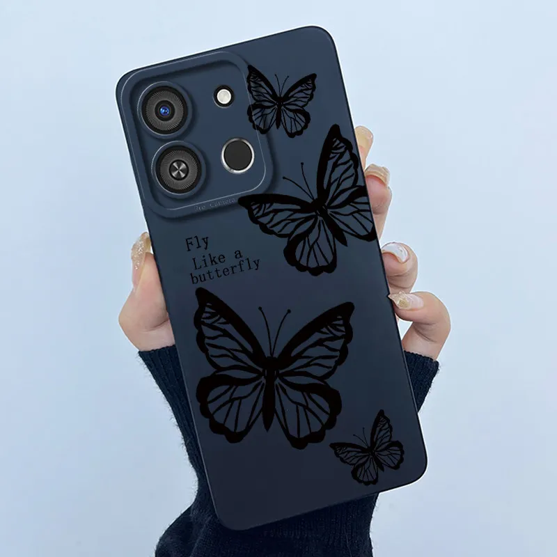 Фото Чехлы Itel A05s A663LC ItelA05s, мягкий силиконовый чехол для телефона, защитный чехол с милым принтом и рисунком, милая окрашенная задняя крышка №2