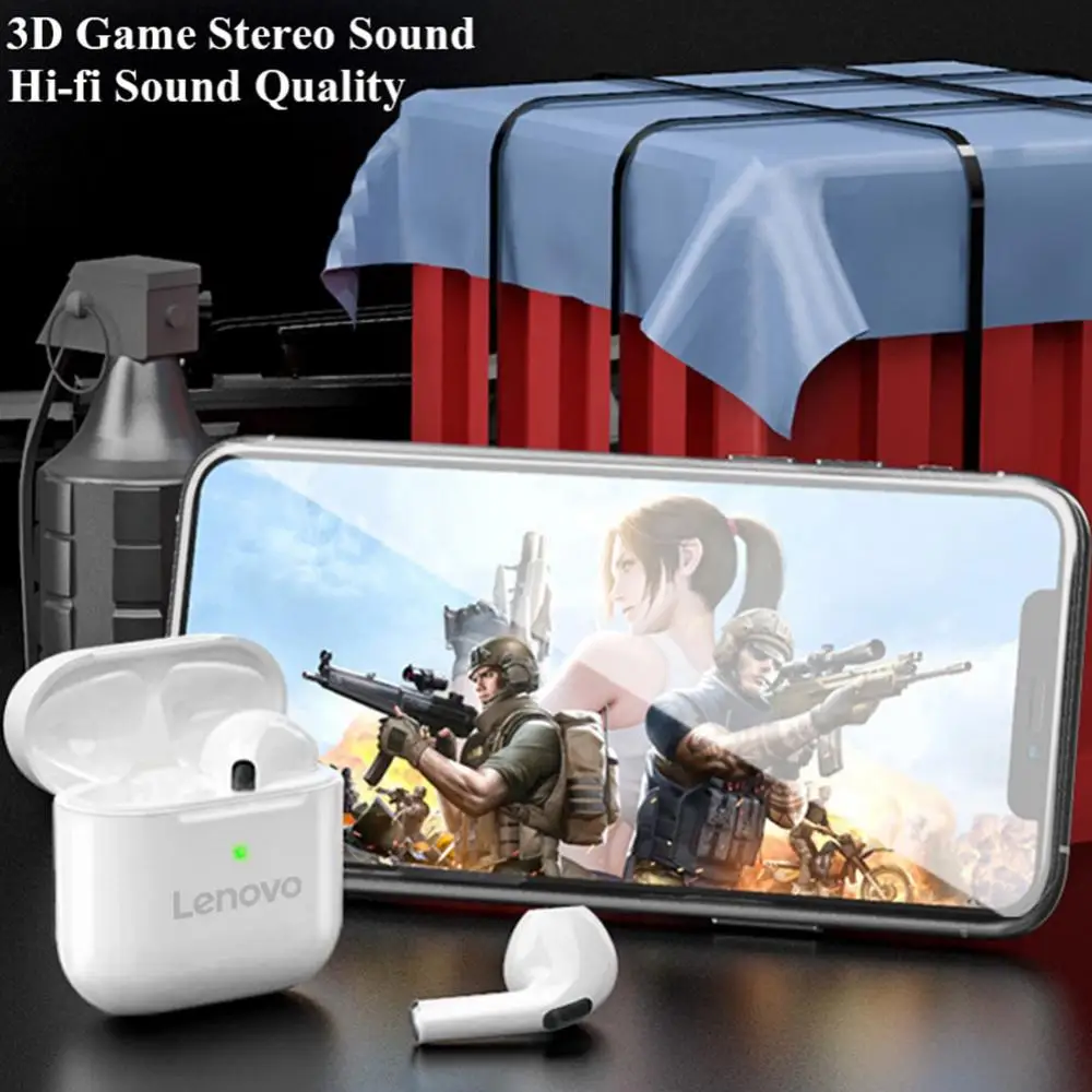 TWS-наушники Lenovo Air Pro 4 с поддержкой Bluetooth 5 0 и двойным микрофоном