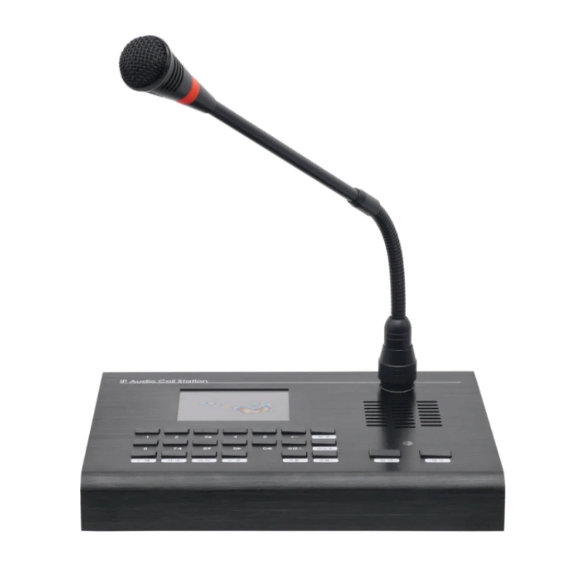 

Newtork Microphone Multi zone voice intercom. Radio intercom system